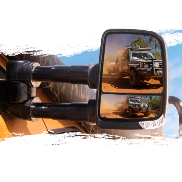 Clearview Accessories Next Gen Towing Mirrors for Toyota Landcruiser 300 Series