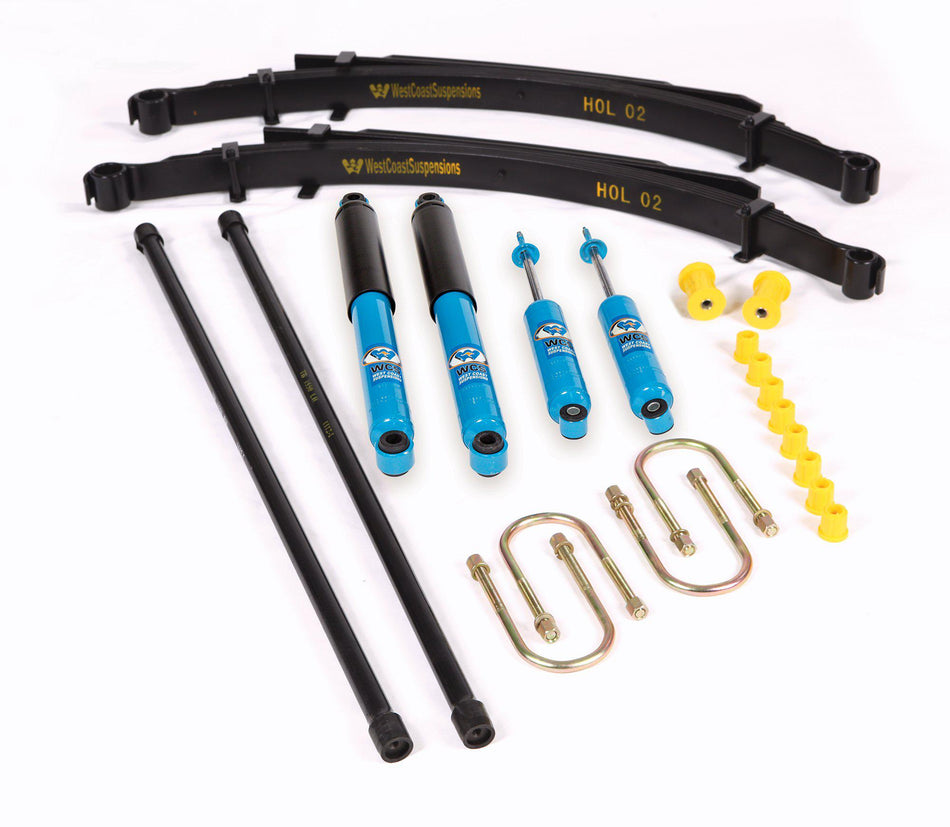 West Coast Suspensions 2" Lift Kit for Toyota Hilux IFS/Leaf (08/1988 - 03/2005)