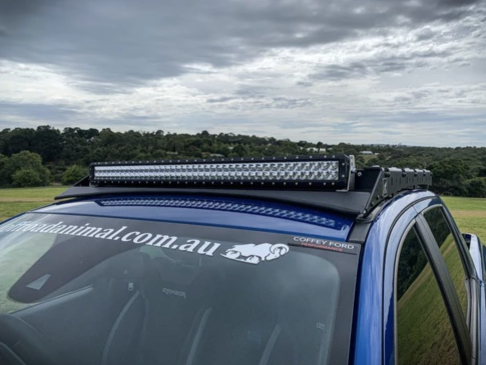 Off road roof rack deals with light bar