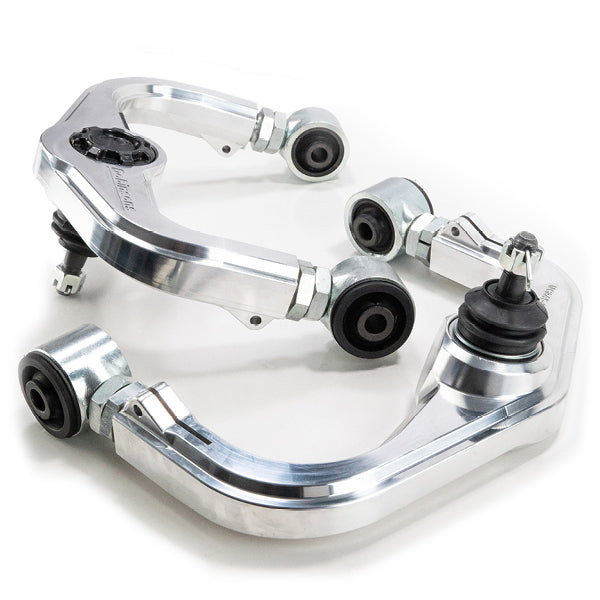 Forged Aluminium (Pair) Adjustable Camber Increased Castor With Ball Joint